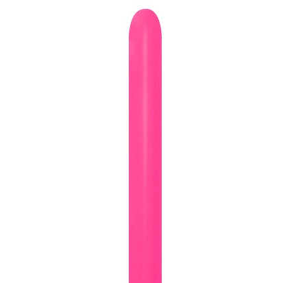 Sempertex Neon Fuchsia 260 Twisting Balloons, 50 Count