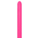 Sempertex Neon Fuchsia 260 Twisting Balloons, 50 Count