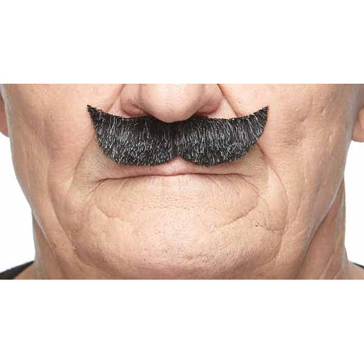 Salt and Pepper Costume Moustache, 8 x 2.5 cm