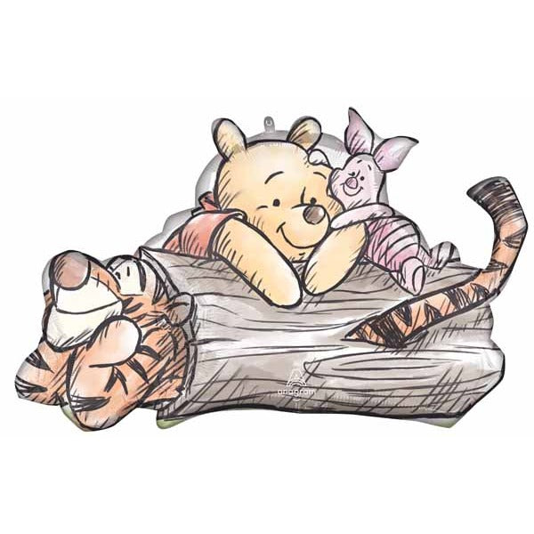 Winnie the Pooh 31-Inch Shaped Foil Balloon