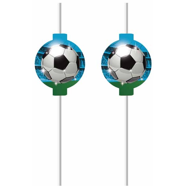 Soccer Fans Paper Medallions, 4 Pack