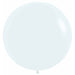 Sempertex White 24-Inch Latex Balloons, 10 Pack