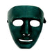 Black Plastic Costume Face Mask