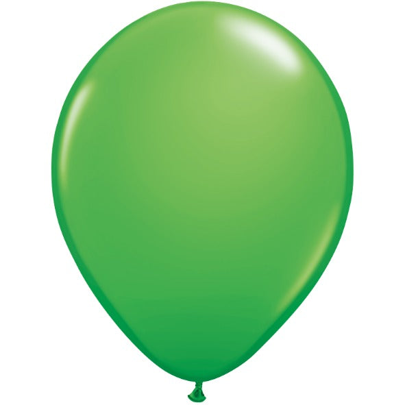 Qualatex 16" Spring Green Latex Balloons, 50 Count