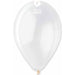 Gemar 12-Inch Crystal Clear #000 Latex Balloons, 50 Count