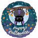 Halloween Twilight Bat 18-Inch Round Foil Balloon