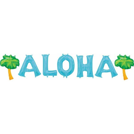 Aloha Letter Balloon Banner