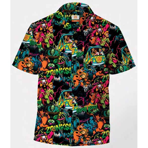 Suitmeister Scooby-Doo Short Sleeve Shirt, Small