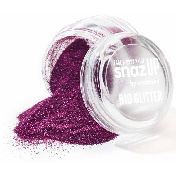 Snazaroo Bio Glitter Fine Fuchsia 5g