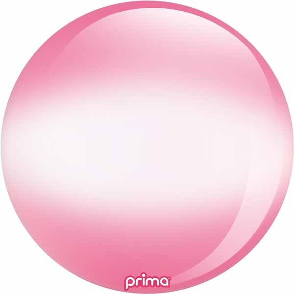 Prima Pink Halo 20-Inch Sphere Balloon, 1 Count