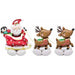Santa and Reindeer AirLoonz Foil Balloon Kit, 99 Inch