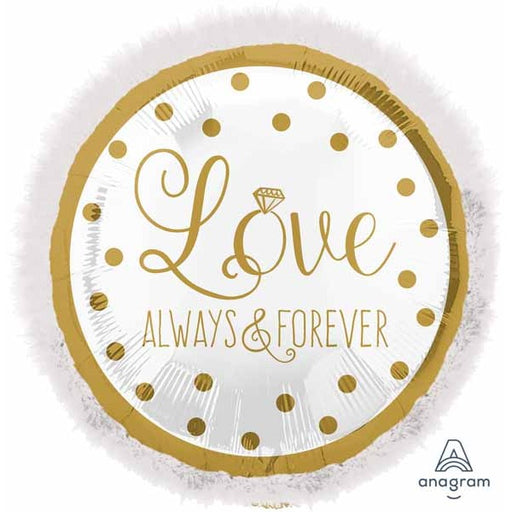 Sparkling Gold Wedding 32" Doo-Dads Foil Balloon