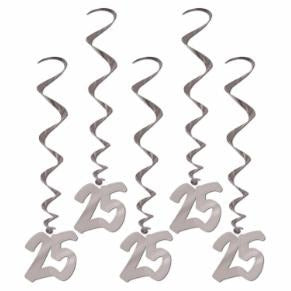 25TH ANNIVERSARY WHIRLS 5/PKG 3'