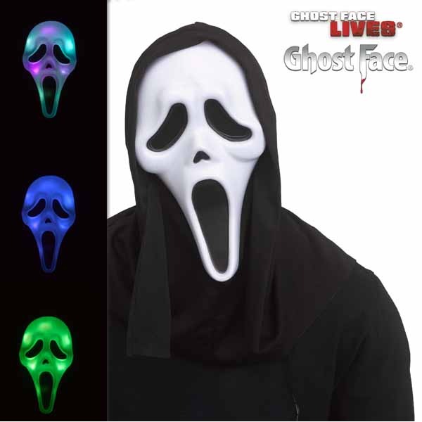 Ghost Face Color Changing Mask
