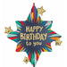 Birthday Blast 29-Inch Foil Balloon