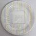 Baby Soft Stripes 9-Inch Plates, 8 Count