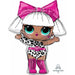 L.O.L. Surprise! Diva 34-Inch Shaped Foil Balloon