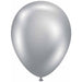 TUFTEX Effects Silvery 17-Inch Latex Balloons, 25 Count