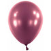 Anagram Metallic Burgundy 11-Inch Latex Balloons, 100 Count