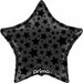 PRIMA BLACK STARS 18" FOIL 1/PKG