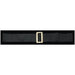 Adult Vinyl Santa Belt with Gold-Tone Slide Buckle