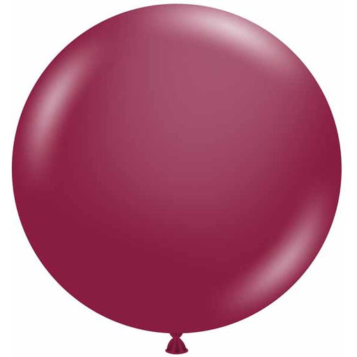 Tuftex 36 Inch Sangria Latex Balloons, 2 Pack