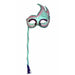 Assorted Colour Plastic Masquerade Mask with Stick