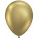 TUFTEX 5" Effects Golden Latex Balloons, 50 Count