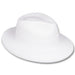 White Velour Fedora