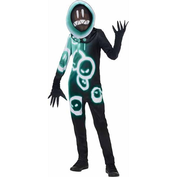 Fortnite Grimey Youth Costume, Medium