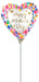 Happy Mother's Day Colorful Watercolor 4" Foil Balloon