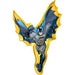 39-Inch Batman Action Shape Foil Balloon