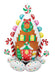 Whimsical Gingerbread House Airloonz 51″ Foil Balloon