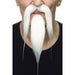 CHINESE BEARD SET WHITE 10 CM X 24 CM