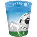 PARTY REUSE CUP 9OZ 4/PK SOCCER FANS