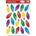 Christmas Light Bulb Clings, 20 per Sheet