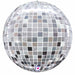 15-Inch Disco Ball Globe Foil Balloon