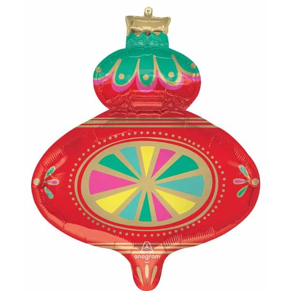 Oh What Fun Ornament 29 Inch Foil Balloon