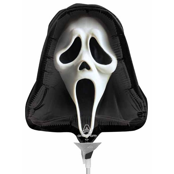 Scream Ghost Face Mini Shape Foil Balloon