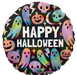 Iridescent Pastel Halloween Holographic Round Shape Foil Balloon