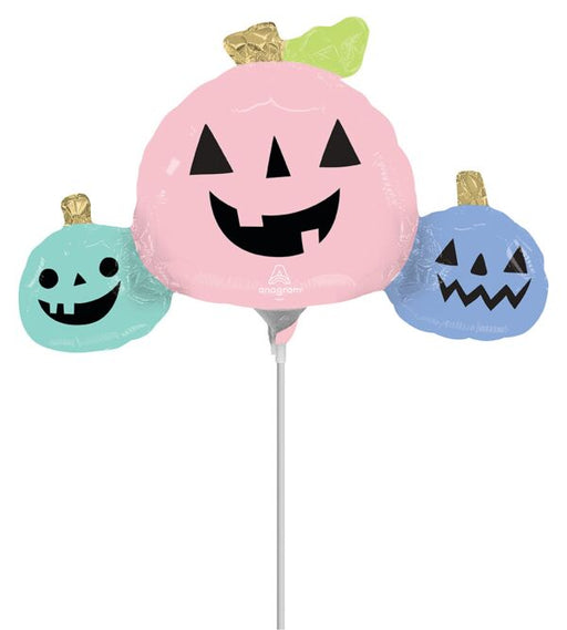 14″ Pastel Pumpkin Trio Balloon