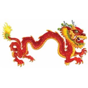 6 Foot Jointed Dragon Decoration