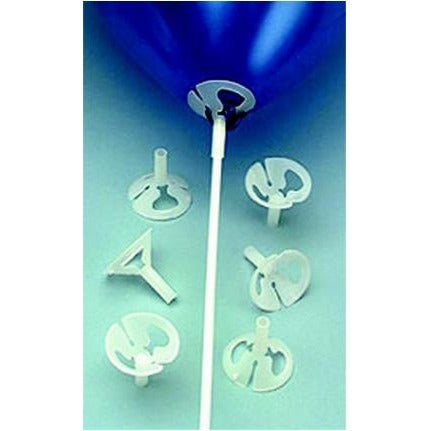 Small Clear Twist-Lock Balloon Cups, 100 Count