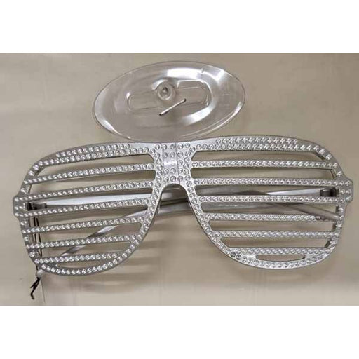 Silver Slot Party Glasses