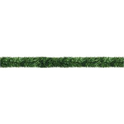 Green Gleam N Tinsel Garland, 100 ft