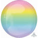 Pastel Ombre Orbz Foil Balloon