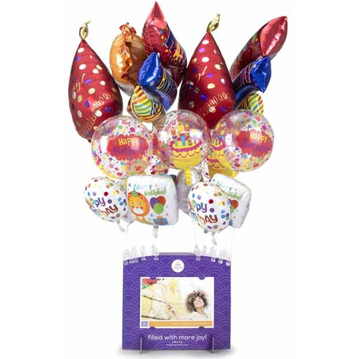 Promo Balloon Floor Display, Holds 30 Inflated Balloons