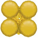 Anagram MagicArch Large Metallic Gold Foil Balloon Module