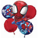 Spidey and His Amazing Friends Foil Balloon Bouquet