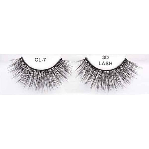 3D Faux Mink Black Eyelashes, Style CL 7